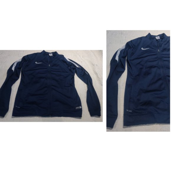 Nike Other - Boys NIKE DRI FIT Soccer Zip Up Athletic Jacket Size L